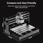 TTC3018 CNC Router Machine 3-Axis Engraving Machine Metal Engraver GRBL Control with Built-in WiFi, 775 Spindle Motor, Engraver Desktop CNC for Wood, Acrylic, Plastic, Aluminum, PCB Milling & Carving