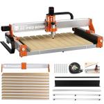 FoxAlien XE-PRO 8040 X-axis Extension Kit with Upgraded Hybrid Spoilboard Worktable, Compatible with XE-PRO CNC Router Machine