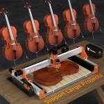 FoxAlien XE-PRO 8040 X-axis Extension Kit with Upgraded Hybrid Spoilboard Worktable, Compatible with XE-PRO CNC Router Machine