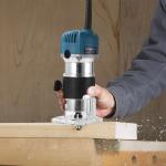 40000RPM 800W Wood Router Tool Compact Trim Router with 15 Wood Router Bits