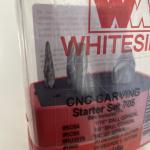 Whiteside 5-Piece CNC Carving Starter Set Router Bit Set #705