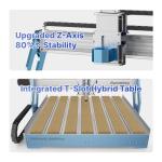 Genmitsu PROVerXL 6050 Plus CNC Machine & Compatible 1HP 65mm Diameter Palm Trimmer Router