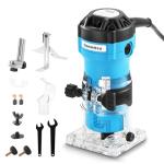 Genmitsu PROVerXL 6050 Plus CNC Machine & Compatible 1HP 65mm Diameter Palm Trimmer Router