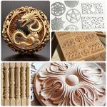 Twotrees TTC450 Pro CNC Router Machine with 3.5" Touch Screen,800mm/min Speed,Twotrees Rubber Stamp Kit Rubber Mat Milling 3D Printer CNC Controller Kit (TTC450 Pro)