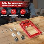 Thin Rip Jig and Feather Boards Set for CNC