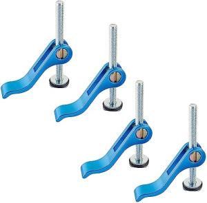 POWERTEC 4PK Cam Clamp Set for T Track