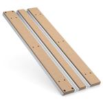 SainSmart Genmitsu 2040 Aluminum & MDF Hybrid Spoilboard Table for 4040 Reno CNC Router Milling Machine, Expand The Work Area to X-600 x Y-400mm (15.7’’ x 31.5’’)