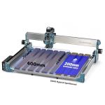 SainSmart Genmitsu 2040 Aluminum & MDF Hybrid Spoilboard Table for 4040 Reno CNC Router Milling Machine, Expand The Work Area to X-600 x Y-400mm (15.7’’ x 31.5’’)