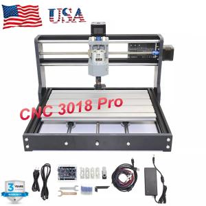 『in US』Upgraded 3018-PRO CNC Router Engraving Laser Machine Milling Cutting Wood