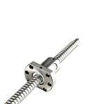 CHUANGNENG HGR20 Linear Rail Kit 400mm Linear Guide Rail with 1PCS SFU1605 Ballscrew 450mm with 4pcs Slide Blocks BF12/BK12 Full Accessories Linear Slide Rail, for DIY CNC Routers Lathes Mills