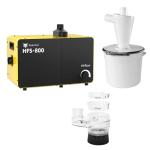 FoxAlien 69mm Diameter Dust Shoe + HFS-800 Dust Collector for CNC Woodworking Metal Debris Cleaning