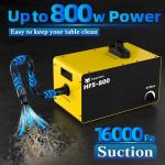 FoxAlien Relay Switch Module + HFS-800 Desktop Dust Collector for CNC Machines Woodworking Metal Engraving Cutting