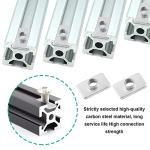 LifCrafts 100pcs M5 Flat T-Nuts for CNC
