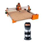 FoxAlien Masuter Pro CNC Router Machine + 1HP 710W 65mm Diameter Compact Palm Router