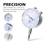 Genmitsu CNC Milling Machine Tramming Tool, Pro Calibration System with 1/2", 1/4", 1/8" Shank and 0.001" Precision Indicators, Ideal for Squaring, Leveling, and Machine Calibration