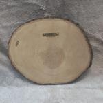 Home decor carved on Wood Custom Made 8" x 9" live edge 