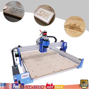 100W DIY CNC Router Engraver Machine Kit Wood Engraver Milling Cutting Machine