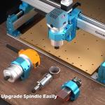 SainSmart Genmitsu 4040 PRO CNC Milling Machine, Support 4-Axis and WiFi Module, Upgraded Lead Screw Drive for Woodworking, Metal and Acrylic Cutting, Milling, GRBL Control