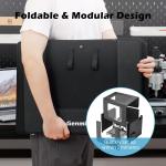 Kaba Fold CNC Enclosure for CNC Machine, Noise Reduction, Dustproof, with Sid...