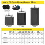 Nema 23 57mm Closed Loop Stepper Motor Easy Servo Kit for Multi-axis CNC Router