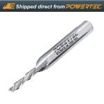 POWERTEC Down Cut 1/8" Spiral Router Bit w/ 5/32" Shank Carbide (73040)