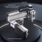 Genmitsu 3020-PRO MAX V2 CNC Machine & Compatible 1.25HP 65mm Diameter Palm Trimmer Router