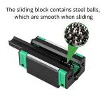 BEVDICNC Linear Guide Rail 2PCS HGR20 1500mm Linear Slide Rail 4PCS HGH20CA Carriage with Wrench, Plastic Dust Cap, Head Screw Slider Block CNC Kit for DIY CNC Routers Lathes Mills 3D Printer