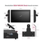 4 Axis USB CNC Offline Controller with 7-Inch Display