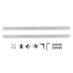 SBR16-700mm Linear Rails +4 SBR16UU Blocks for CNC Router/Lathe