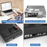 SainSmart Genmitsu PROVerXL 4x4 CNC Machine, Support Dual Z-Axis, Closed-loop Stepper Motor, Ball Screw Drive System, Large Milling Area for Wood Metal Carving, Work Area 51.18'' x 51.18'' x 4.72''