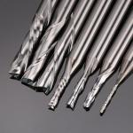 Genmitsu 8pcs End Mills CNC Router Bits Set, 1/4" Shank Tungsten Steel CNC Cu...