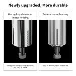 800W Trimmer Router Spindle For CNC Engraver TTC450, 6 Variable Speeds Palm Compact Router, Spindle Motor Kit Upgrade for CNC Machines TTC450PRO with