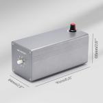 Genmitsu Air Assist Pump for Laser Cutter, Compatible with Genmitsu Kortek and Most CNC Milling or Laser Engraving Machine in The Market, Remove Smoke & Dust, Protect Desktop & Laser Lens