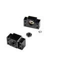 2Pcs HGR20-1500mm Linear Rail + 1PCS RM1605-1550mm Ballscrew with BF12/BK12 Kit, DSG16H Nut Housing, Coupling, Slide Blocks Linear Guide Rail Ball Screw Set for DIY CNC Routers Lathes