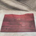Home decor carved on Black Walnut Wood Custom Made 12"x 17" live edge 