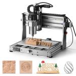 Genmitsu 3020-PRO Ultra CNC Router Machine, Upgraded 710W Spindle, All-Metal Engraver for Metal, Wood, Acrylic, PCB, MDF, Built-in Motherboard Fan, Work Area 11.8"x8.1"x3.1"