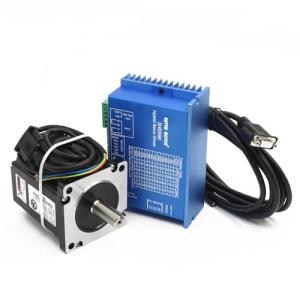 RATTMMOTOR Nema34 4.5Nm Closed Loop Servo Motor Driver CNC Kit 4.5N.m 86x86x82mm 6A 14mm Shaft,2HSS86 2-Phase Hybrid Stepper Motor Driver Controller for CNC Router Engraving Milling Lathe Machine