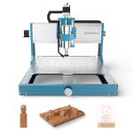 Genmitsu 3030-PROVer MAX CNC Router Machine with Linear Guide & Ball Screw Motion, Achieve ±0.05mm Accuracy for High Precision Metal Aluminum Copper Acrylic Engraving, Supports 4th Axis Rotary Kit