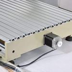 TTONSUE USB 4 Axis CNC 6040 Router Kit MACH Control + 1.5 KW VFD Water-Cooling Spindle Motor Plastic Acrylic PCB PVC Wood Carving Drilling 3D Milling Engraving Machine with Controller