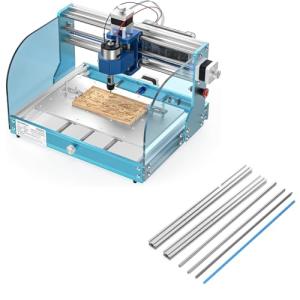 SainSmart Genmitsu 3018-PROVer V2 CNC Router Machine for Beginner + Y-Axis Extension Kit