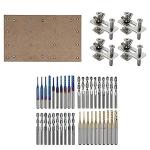 Genmitsu CNC MDF Spoilboard for 3018 CNC Routers, 30 x 18 x 1.2cm (11-4/5''x ...