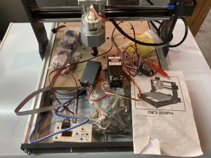 Desktop CNC Engraver 3018 – DIY Router  with Y-Axis Extension Kit and LASER