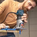 4x Top and Bottom Bearing Flush Trim Router Bits Set 1/4" Shank 1/2" Cutting Dia