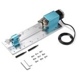 Genmitsu Rotary Module Kit for Prover XL 4030 V1/Prover XL 6050 Plus CNC Router Machine with NEMA23 Planetary Geared Stepper Motor, 4 Jaw Chuck, 10:1 Speed Reducer