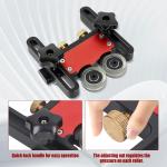 2Pcs Updated Bearing Roller Featherboards Feather Boards for Table Saw Router,Up