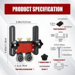 2Pcs Updated Bearing Roller Featherboards Feather Boards for Table Saw Router,Up