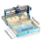 SainSmart Genmitsu 3018-PROVer V2 CNC Router Machine for Beginner + Y-Axis Extension Kit