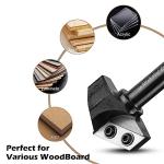 Genmitsu 1/2" Shank Router Bit, 120 Degree V Groove Carbide Inserts, CNC Milling Machine Router Bits for Woodworking 2D/3D Signmaking, Lettering, Carving, VG03