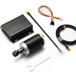 CNC Brushless Motor DC Spindle Kit 24V 12000rpm with Drive Board & Collet Hol...
