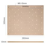 CNC MDF Grid Spoilboard for 3030-PROVer MAX CNC Router Machine, 360 x 300 x 1...